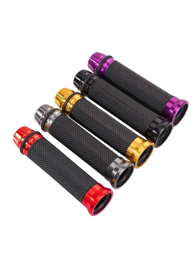 Titanium Motorcycle Handlebar Set Ergonomic Durable Alloy Rubber Grips For Bikes - Image 4